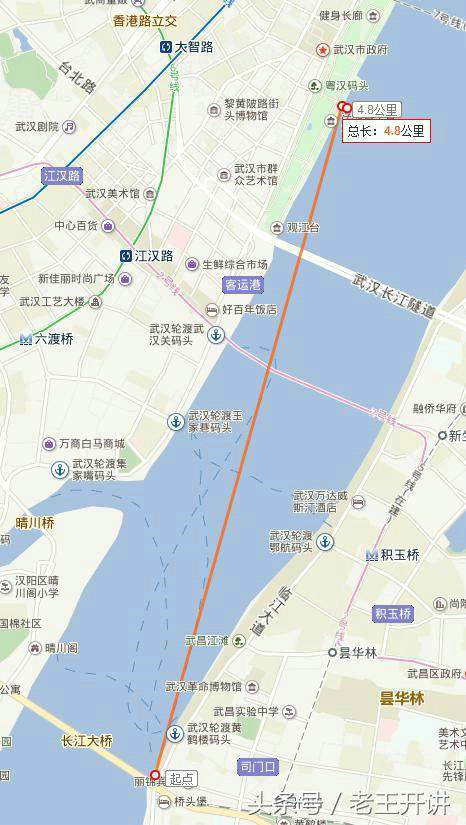 游泳横渡长江一般是多少米距离？毛主席横渡长江花了多长时间？