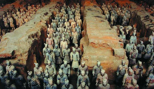 兵马俑为什么都没有头了 兵马俑的头怎么掉的