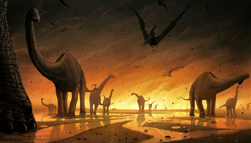 恐龙是一夜之间灭绝的吗 恐龙灭绝的真实情况